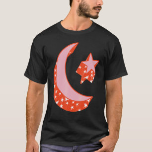 Camiseta Símbolo islámico musulmán rezando oración árabe is