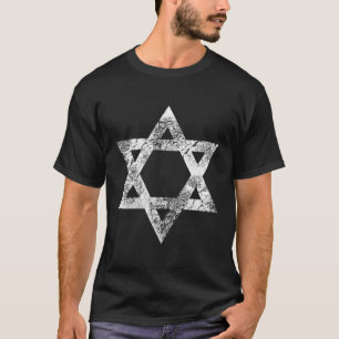 Camiseta Símbolo judaísmo hebreo de la estrella de David