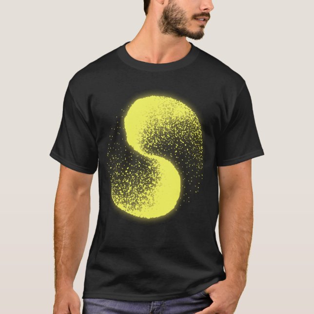 Camiseta Símbolo Kung Fu de los artes marciales 3D Yin Yang (Anverso)