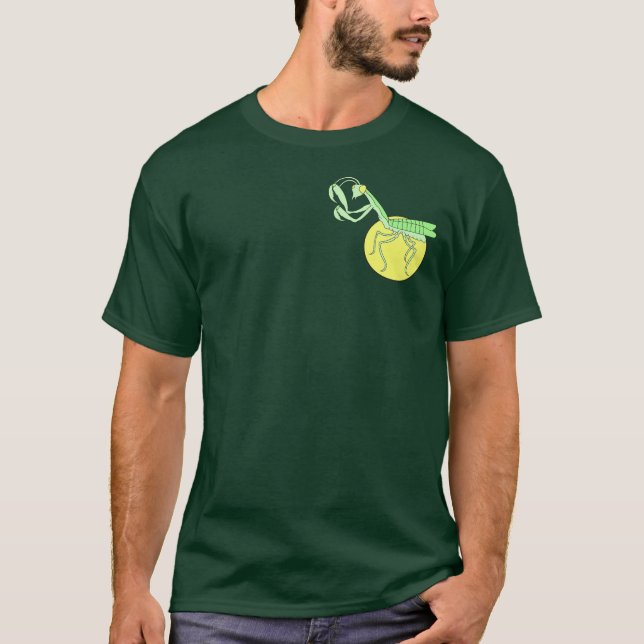 Camiseta Símbolo masculino de Mantis (Anverso)