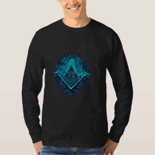 Camiseta Símbolo masónico con la forma de la ciudad satélit