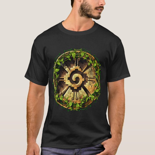 Camiseta Símbolo maya Hunab Ku (Anverso)