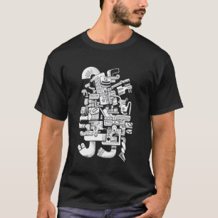 Camiseta Símbolo maya maya maya de mitología antigua Ek Chu