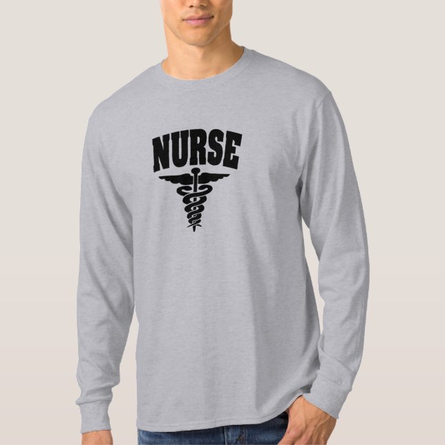 Camiseta Símbolo médico de la enfermera (Anverso)