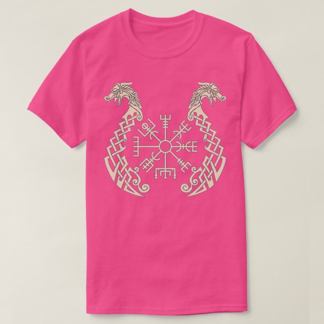 Camiseta Símbolo nórdico de vibración (Diseño del anverso)