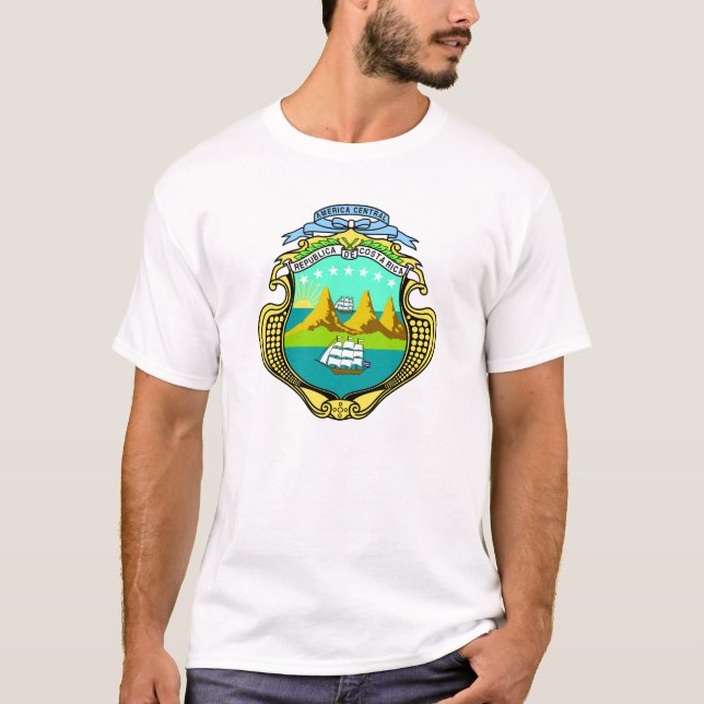 Camiseta Símbolo oficial de la heráldica del escudo de (Anverso)