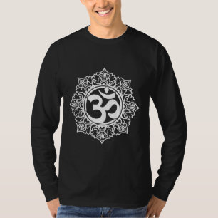 Camiseta Símbolo Ohm símbolo de meditación