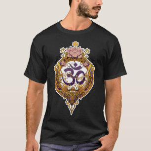 Camiseta Símbolo Om Espiritual Zen Paz Yoga Meditación