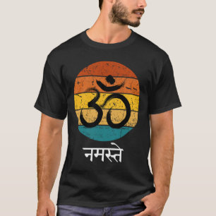 Camiseta Símbolo Om Namaste Ohm Hindú Zen Tantra Yoga Espír