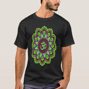 Camiseta Símbolo Om Ohm Aum Espiritual Yoga Yoga 2