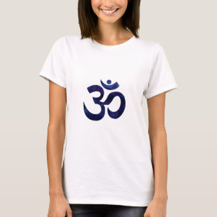 Camiseta Símbolo Om Ohm Signo Yoga Meditación Zen