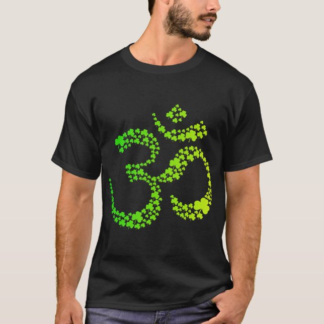 Camiseta Símbolo Om para meditación y yoga (Anverso)
