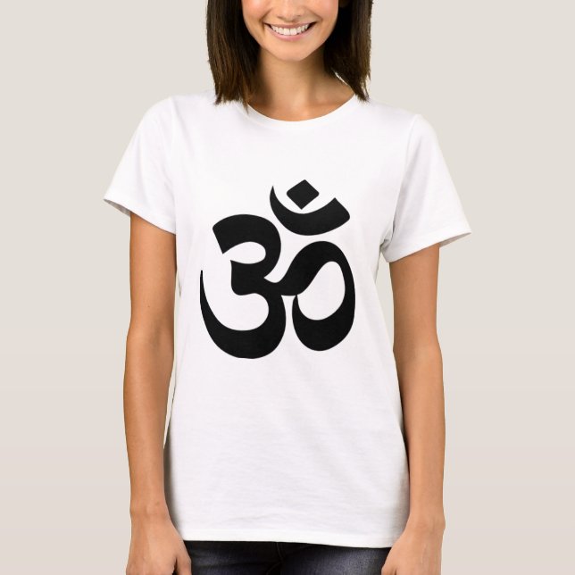 Camiseta Símbolo Om Yoga (Anverso)