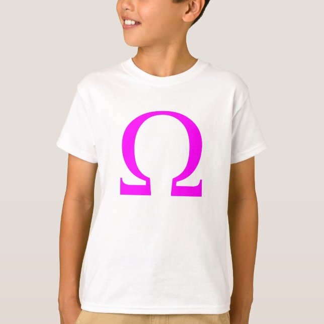 Camiseta Símbolo Omega (Anverso)