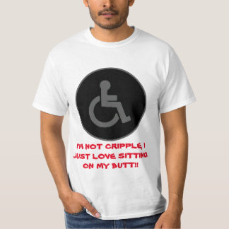 Camiseta Símbolo para discapacitados - No soy rubio