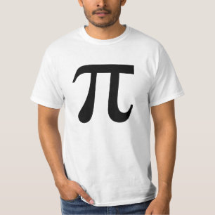 Camiseta Símbolo Pi Profesor de Matemáticas Regalo del Día