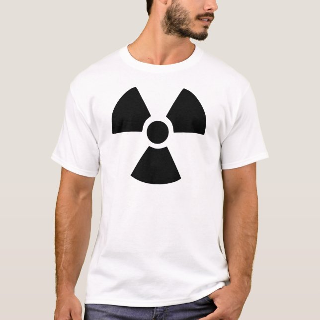 Camiseta Símbolo radiactivo (Anverso)