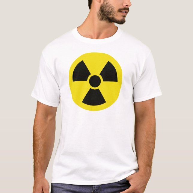 Camiseta Símbolo radiactivo (Anverso)