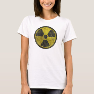Camiseta Símbolo radiactivo del Grunge