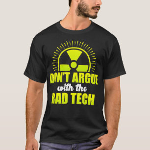 Camiseta Símbolo radiológico de diversión tecnológico radio