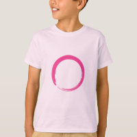 Símbolo rosa de zen / círculo de entrelazado