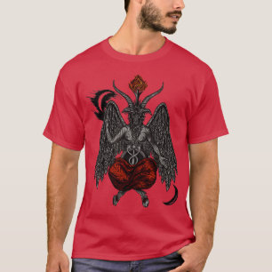 Camiseta Símbolo satánico Demon Baphomet