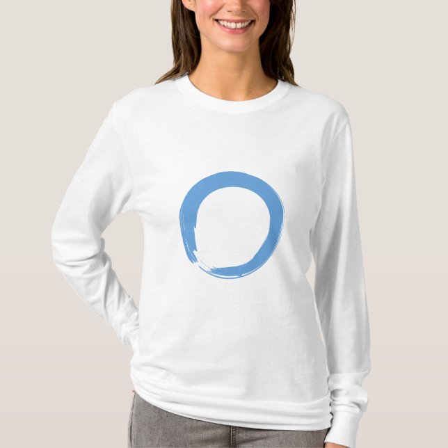 Camiseta Símbolo Sky Blue Zen (Anverso)