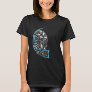 Camiseta Símbolo taíno de la diosa indígena tabey de Puerto