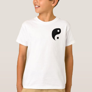 Camiseta Símbolo taoísta Yin Yang en blanco y negro