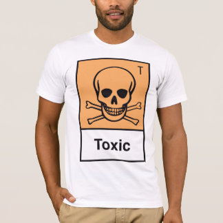 Camiseta Símbolo tóxico