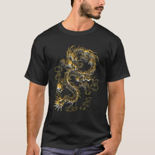 Camiseta Símbolo tradicional chino de dragón de poder y de