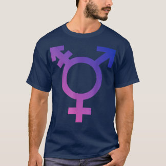 Camiseta Símbolo transgénero Tee de género género
