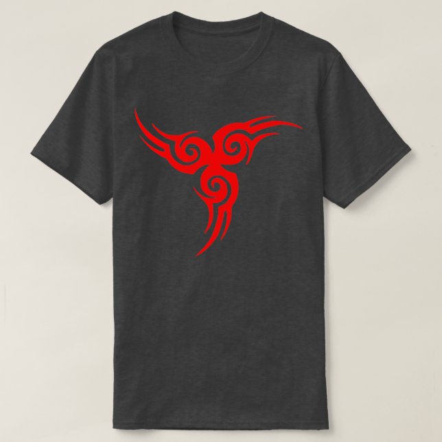 Camiseta Símbolo tribal celta de Triskele (Diseño del anverso)