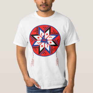 Camiseta Símbolo tripartito de Mi'kmaq