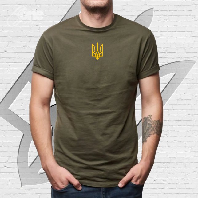Camiseta Símbolo ucraniano de bandera Volodymyr Zelensky (Subido por el creador)