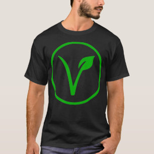 Camiseta Símbolo vegano go vegetariano vegetariano animal R
