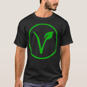 Camiseta Símbolo vegano go vegetariano vegetariano animal R