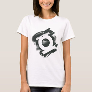 Camiseta Símbolo verde del aerosol de la linterna