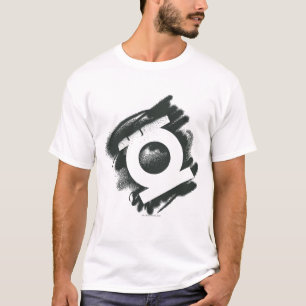 Camiseta Símbolo verde del aerosol de la linterna