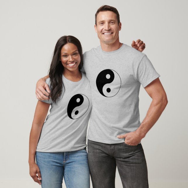 Camiseta Símbolo Yin Yang (Unisexo)