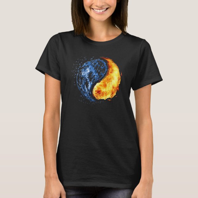 Camiseta Símbolo Yin Yang (Anverso)