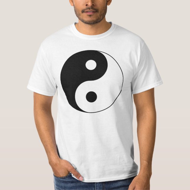 Camiseta Símbolo Yin / Yang (Anverso)