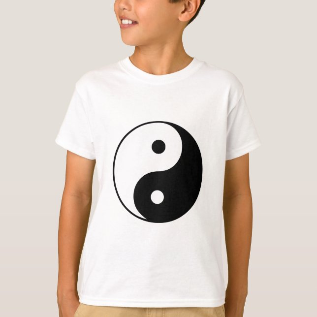 Camiseta Símbolo Yin Yang: (Anverso)