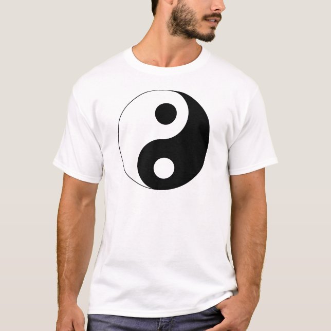 Camiseta Símbolo Yin Yang (Anverso)