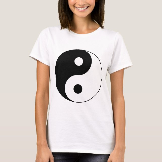 Camiseta Símbolo Yin / Yang (Anverso)