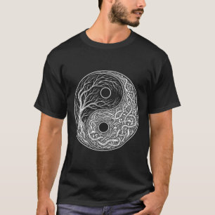Camiseta Símbolo Yin Yang Árbol De La Vida, Tai Chi, Qigong