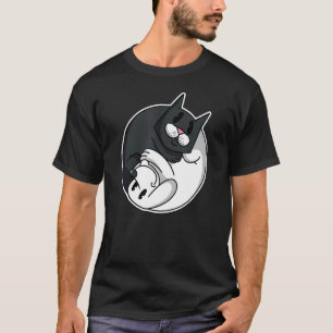 Camiseta Símbolo Yin Yang perro perro perro animal propieta