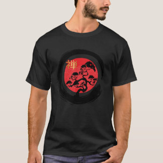 Camiseta Símbolo zen Budismo Bonsai Zen Meditación Gautama