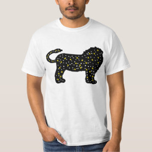 Camiseta Símbolo zodiacal del León Cósmico para la identida