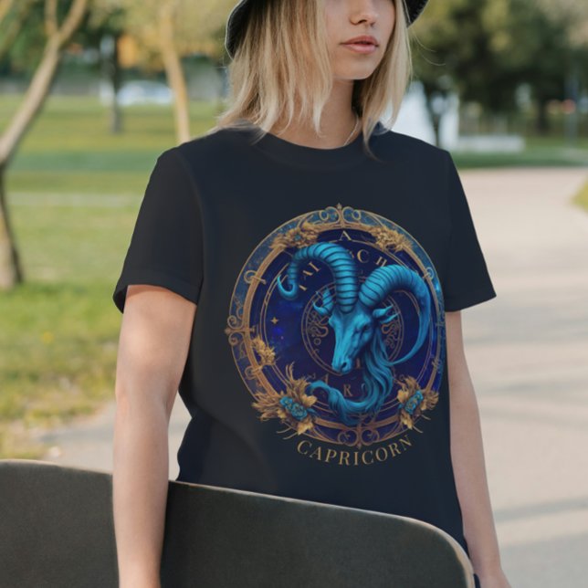 Camiseta Símbolo zodiaco Celestial Fantasía Capricornio Cum (Subido por el creador)